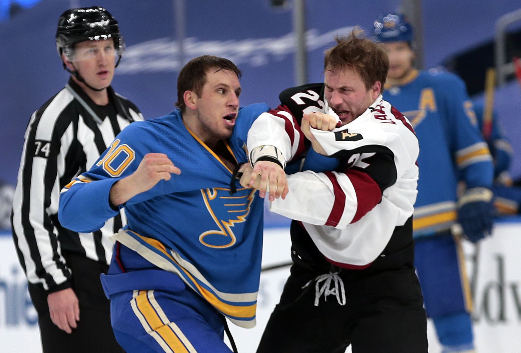 Blues fall to Coyotes 3-1 at Enterprise